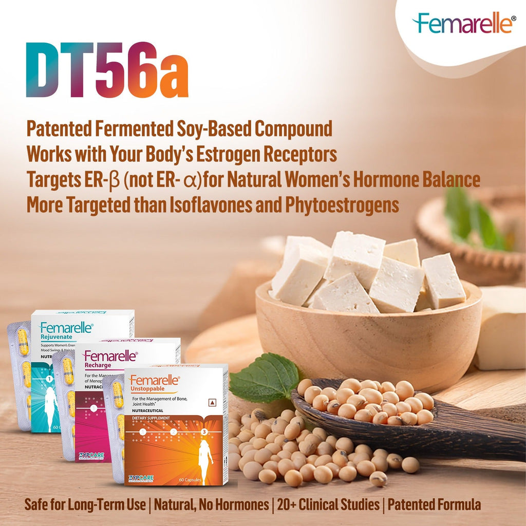 Femarelle® Rejuvenate Perimenopause Supplements | 35-49+ Women | Skin Health, Hair Loss, Energy, Mood Swings | 8 Million+ Customers, Global Brand