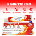 Duoflam Fast-Acting Targeted Topical Pain Relief Gel Cream | Arthritis, Muscle & Joint Pain, Inflammation in Knees, Hips, Ankles, Shoulders & Back | 30g * Pack of 2
