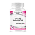 Evening Primrose Oil 500mg Softgels White Label | EPO for Hormonal Health - Private Label Softgels Manufacturer