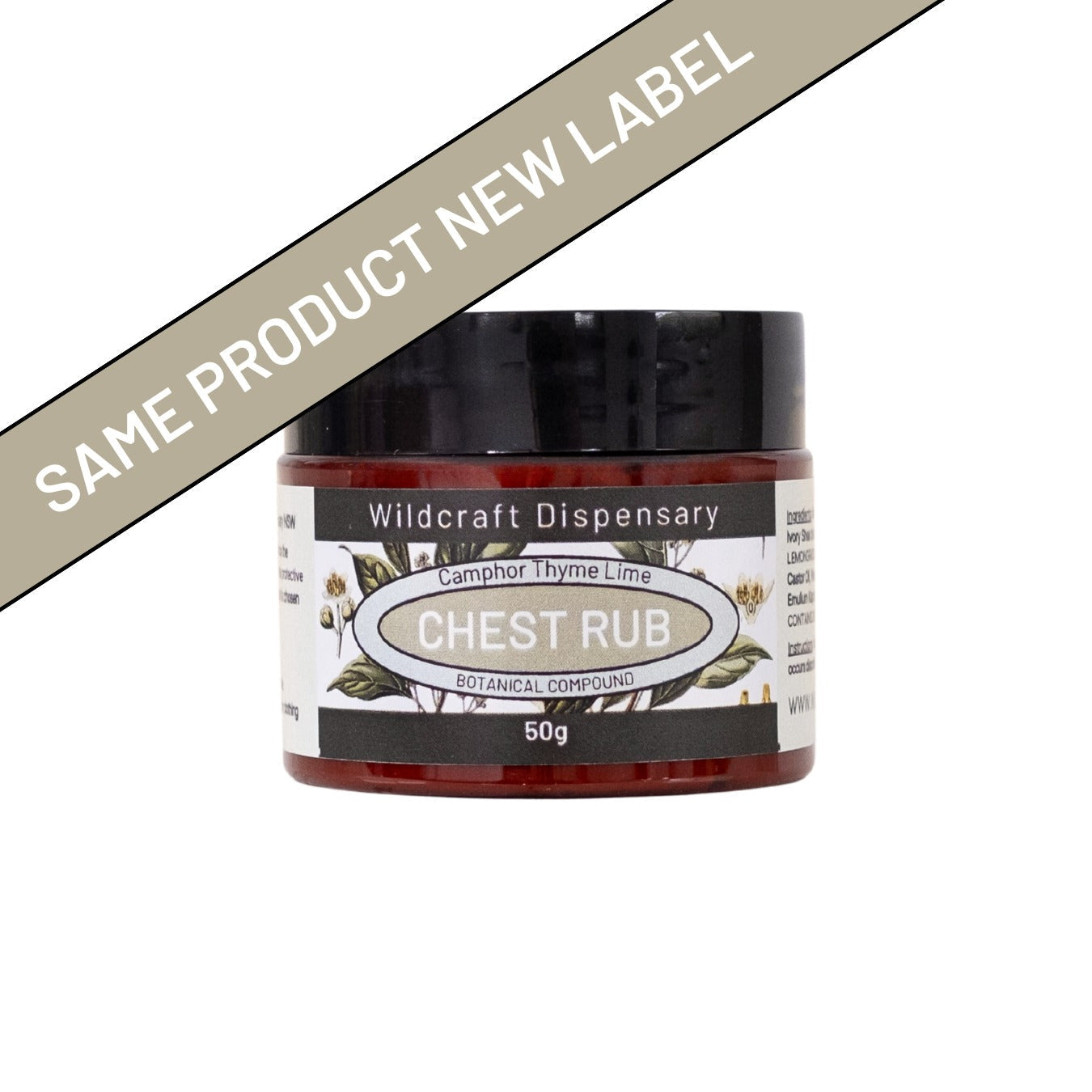 Wildcraft CHEST RUB HERBAL OINTMENT for Respiratory Comfort and Congestion Support