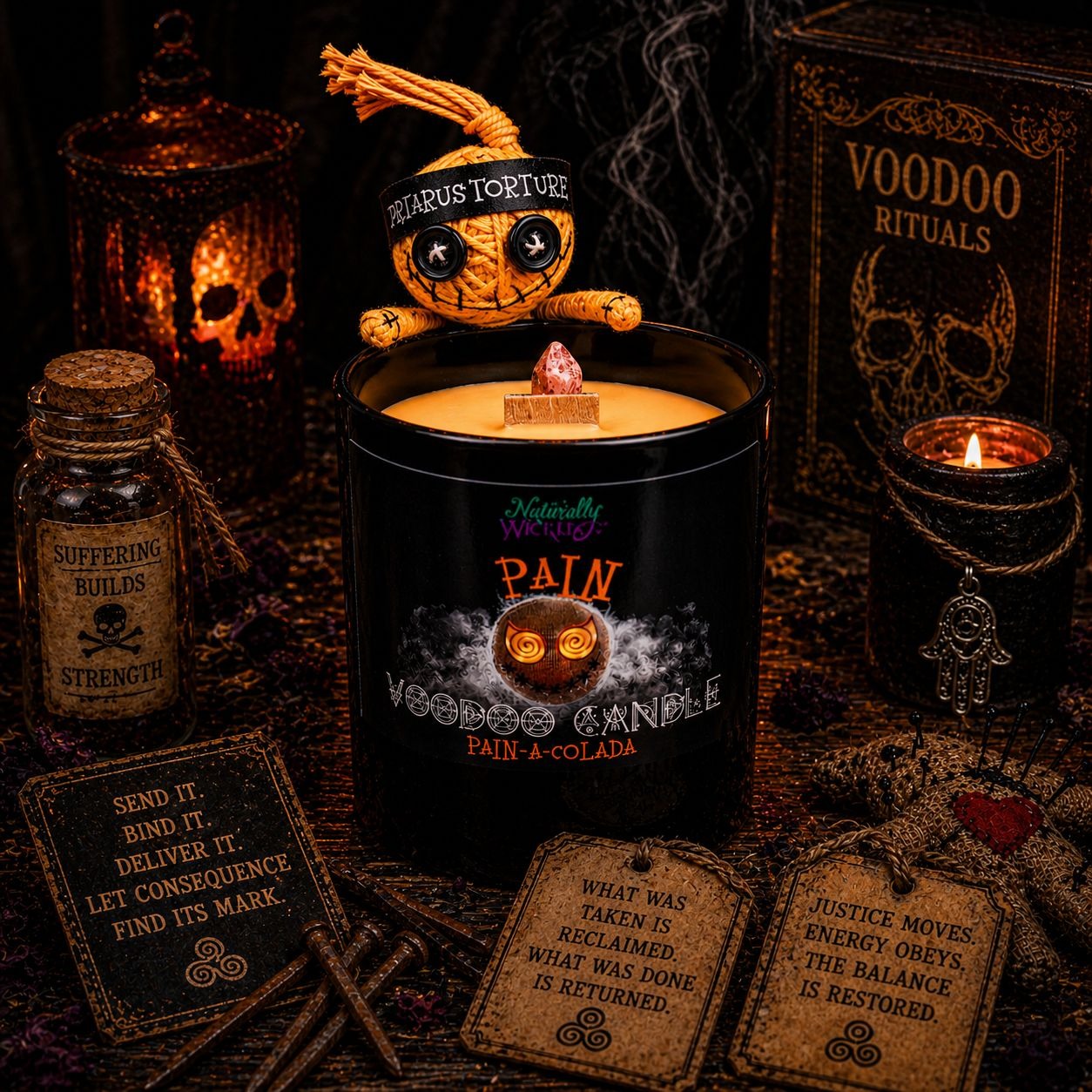 Voodoo Pain Candle