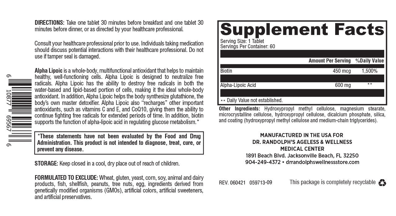 Alpha Lipoic