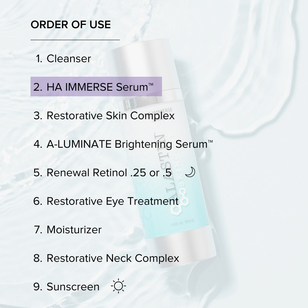 HA (Hyaluronic Acid) IMMERSE SerumTM