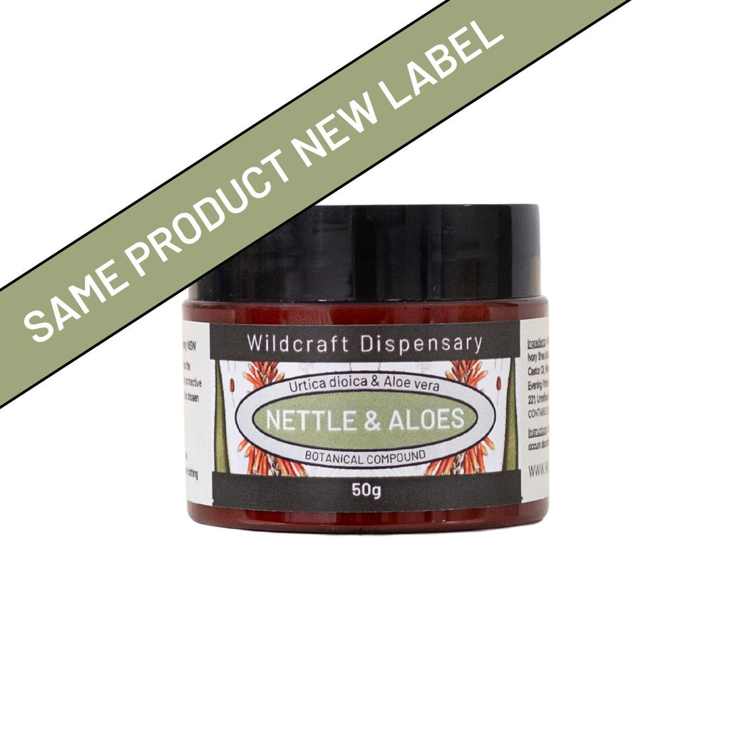 Wildcraft NETTLE & ALOES HERBAL OINTMENT for Cooling and Skin Comfort