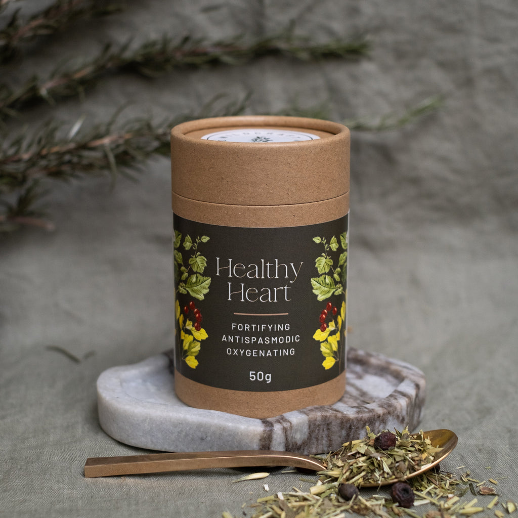 HEALTHY HEART - Hawthorn, Ginkgo & Motherwort.