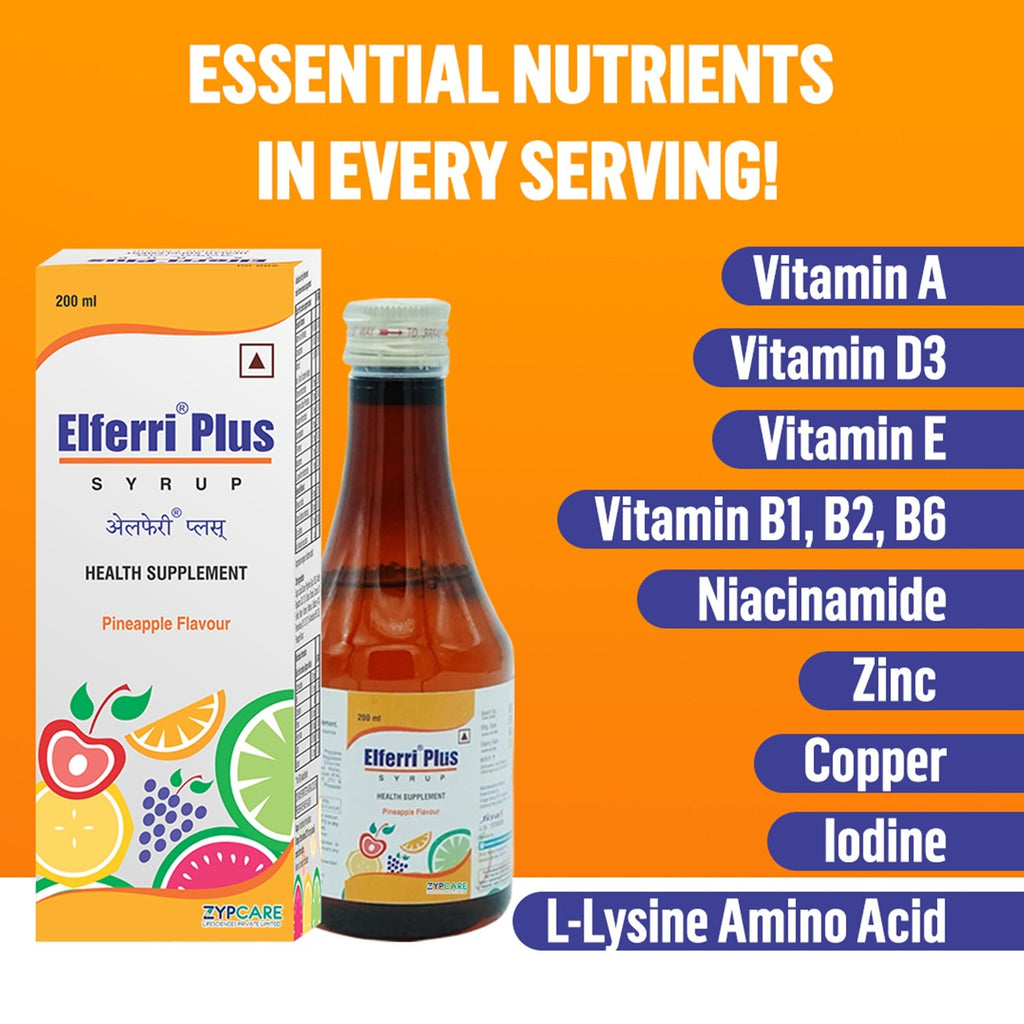 Multivitamin Syrup 200ml * 2 Bottles | Women, Men & Old Adults, Kids & Teenagers | Vitamin & Minerals