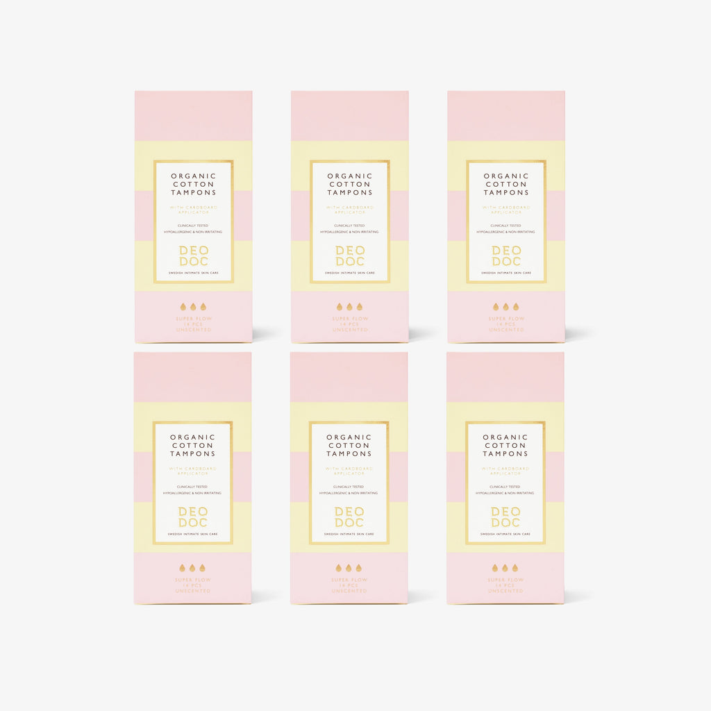 Cotton Tampons Value Kit