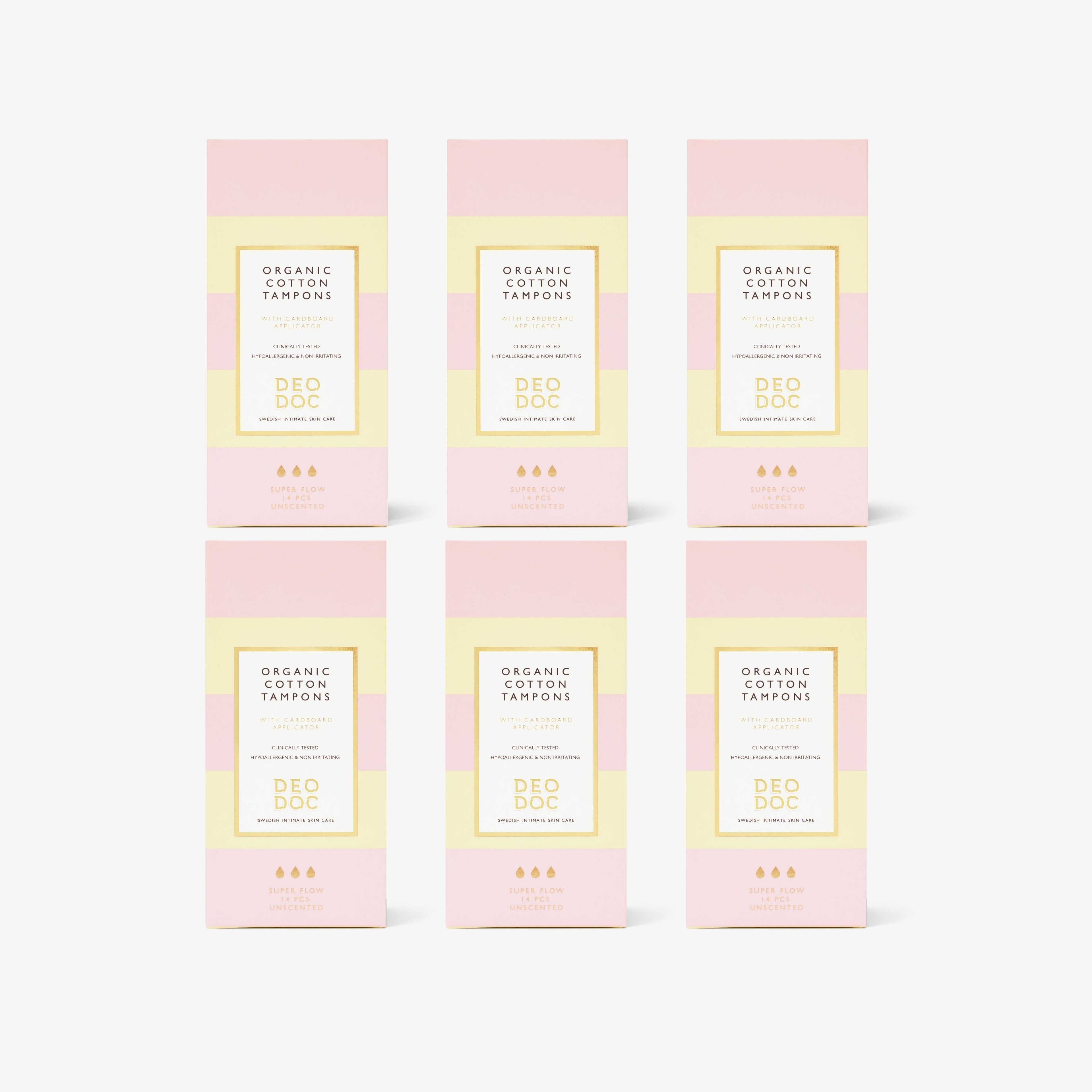 Cotton Tampons Value Kit