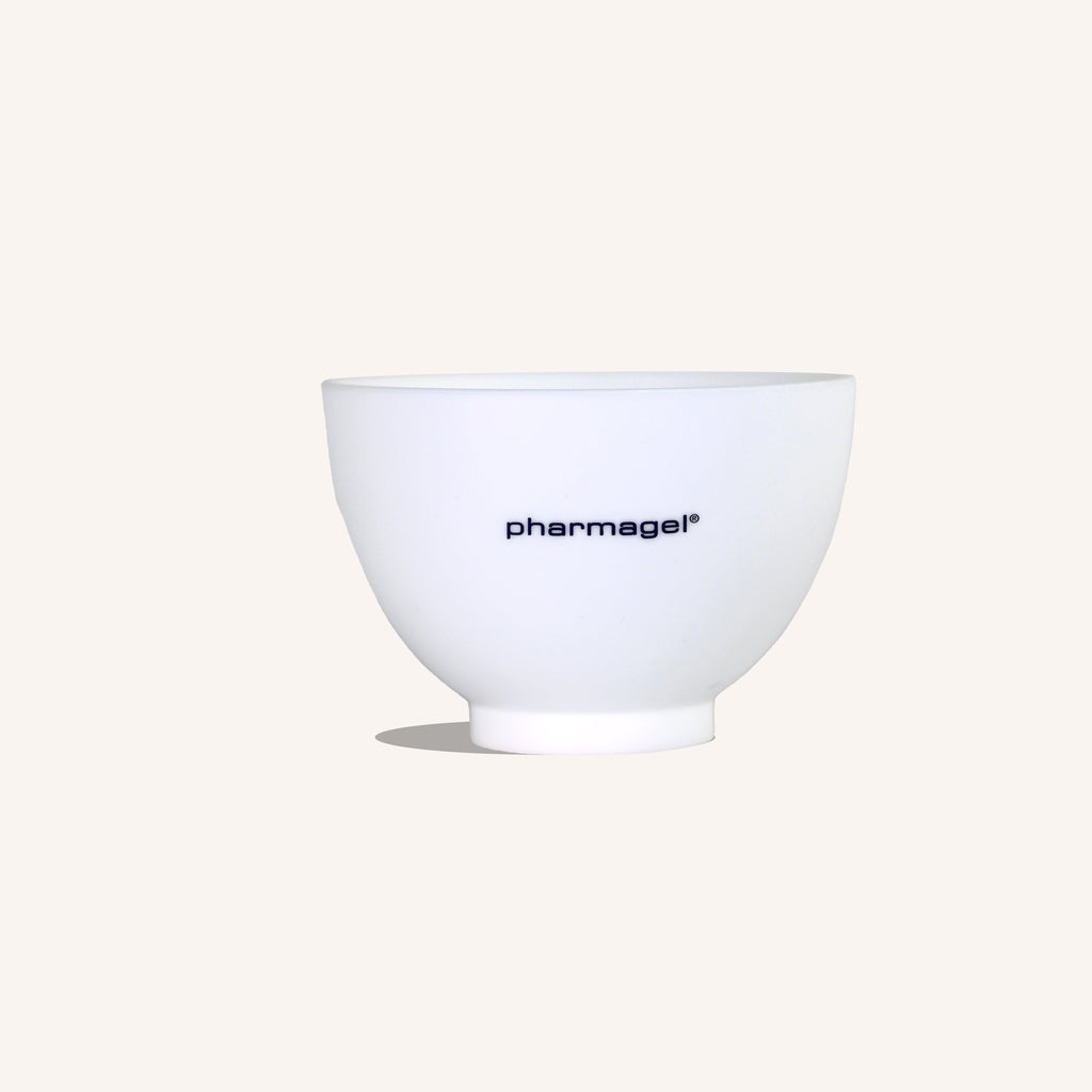 White Silicone Mixing Bowl