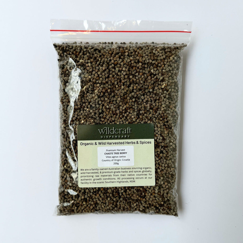 CHASTE TREE BERRY PREMIUM HARVEST 200g Vitex agnus castus