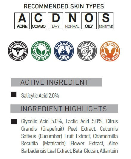 AHA/BHA Exfoliating Pads