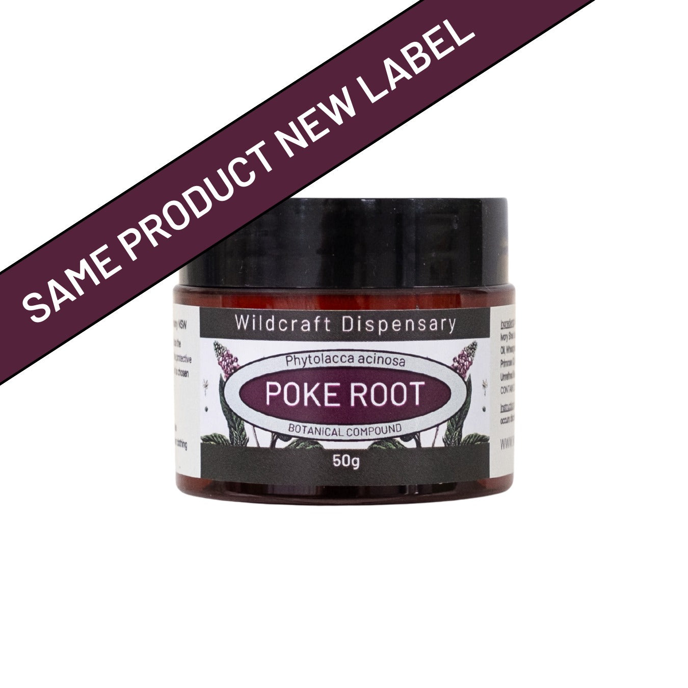 Wildcraft POKE ROOT HERBAL OINTMENT for Swelling and Lymphatic Support