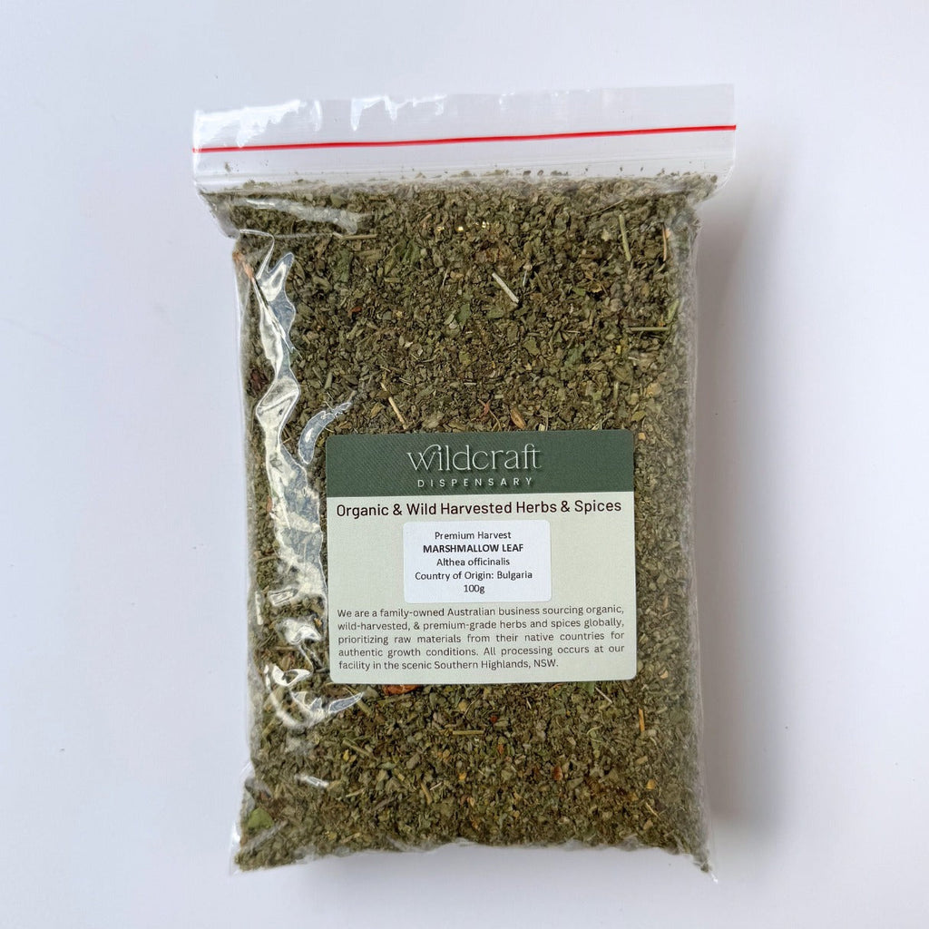 MARSHMALLOW LEAF PREMIUM HARVEST 100g Althea officinalis