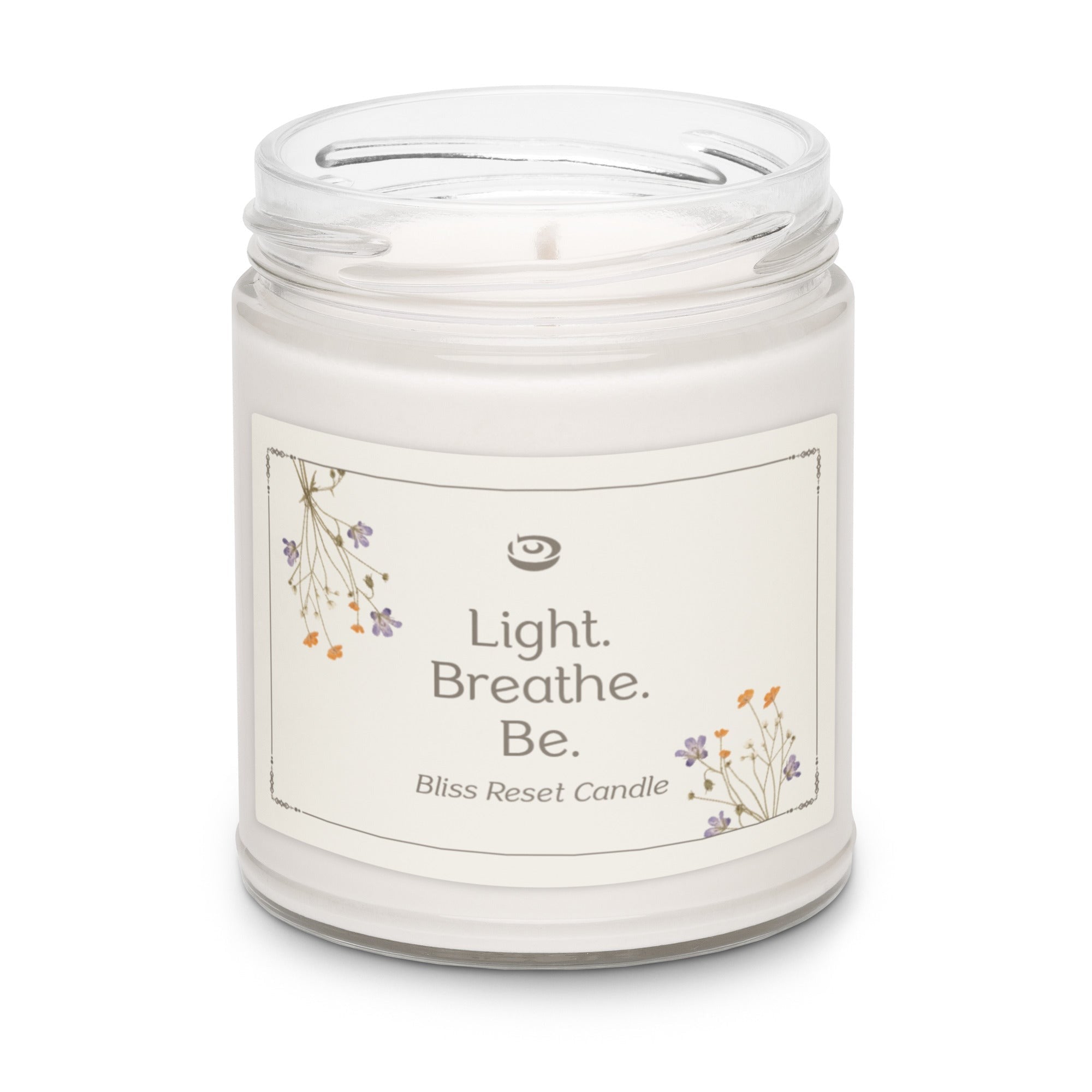 Scented soy candle