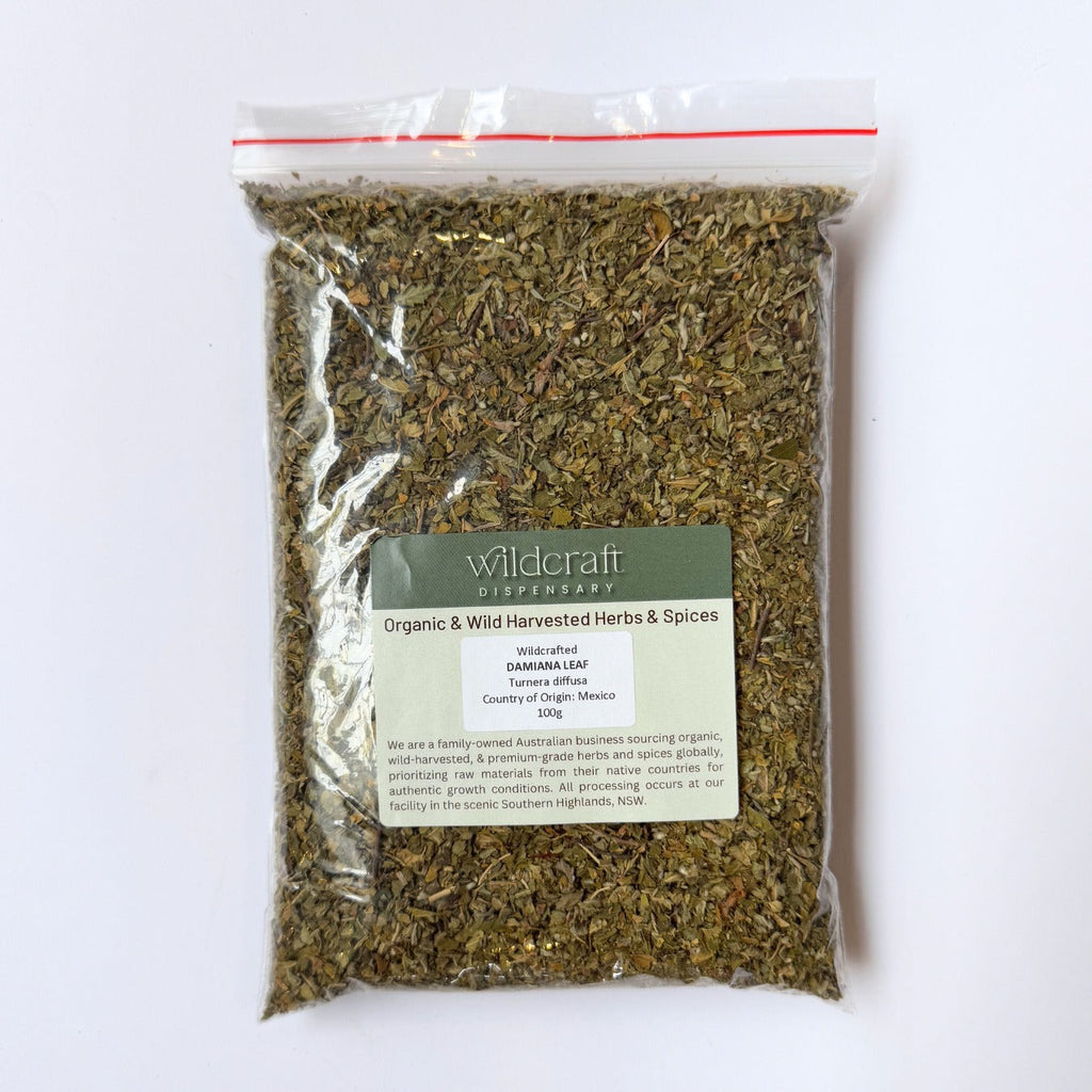 DAMIANA LEAF WILDCRAFTED 100g Turnera diffusa