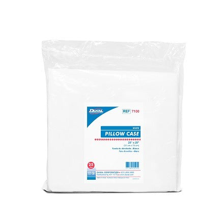 Disposable Pillow Case 20′′ by 29′′ 25/pk White