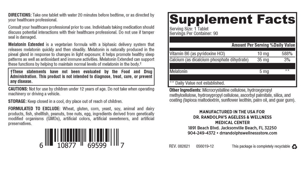 Melatonin Extended