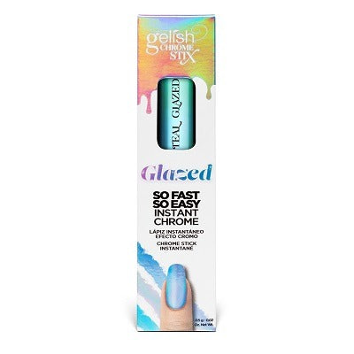 Gelish – Teal Glazed Chrome Stix
