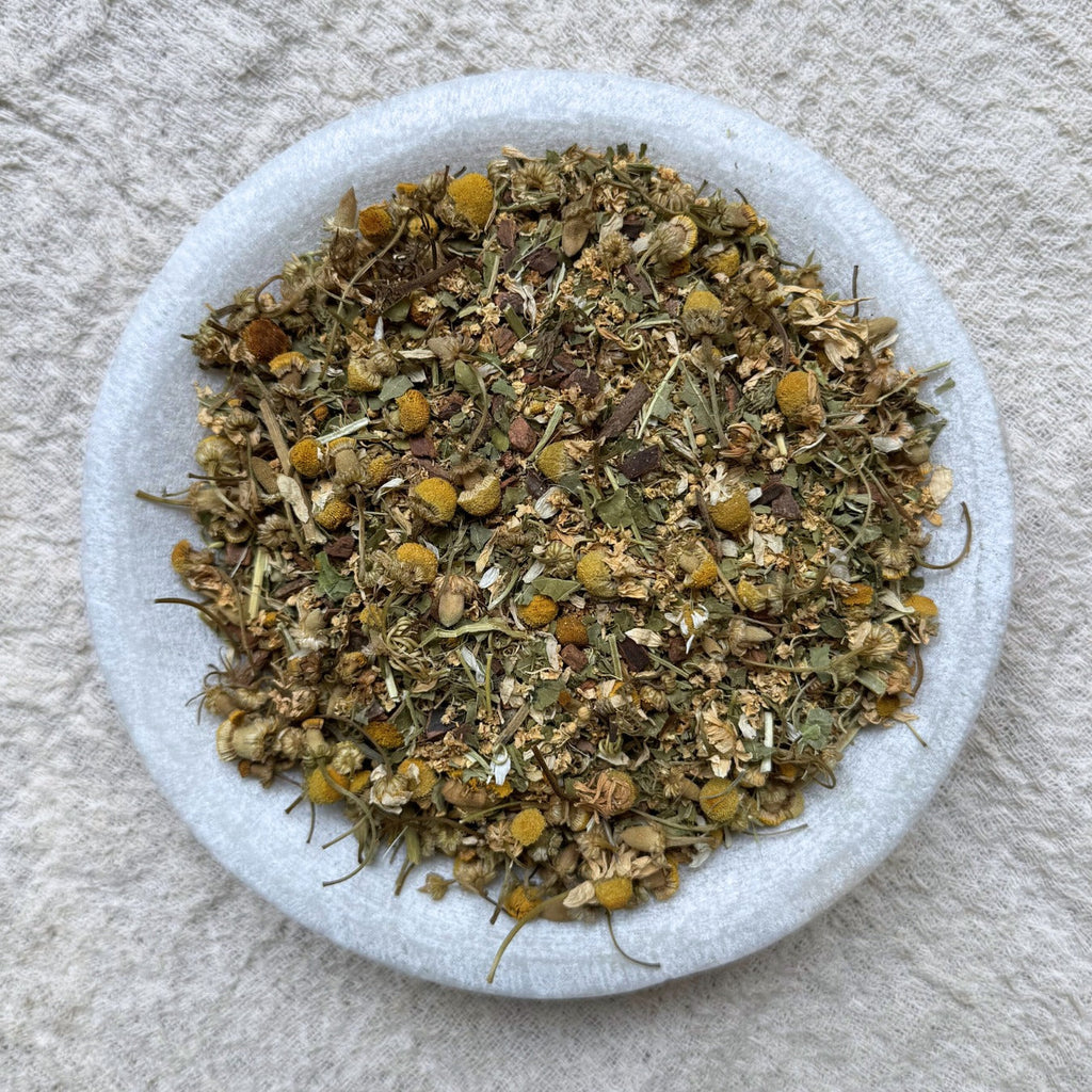 STOMACH SETTLE TEA - Chamomile, Cinnamon & Passionflower