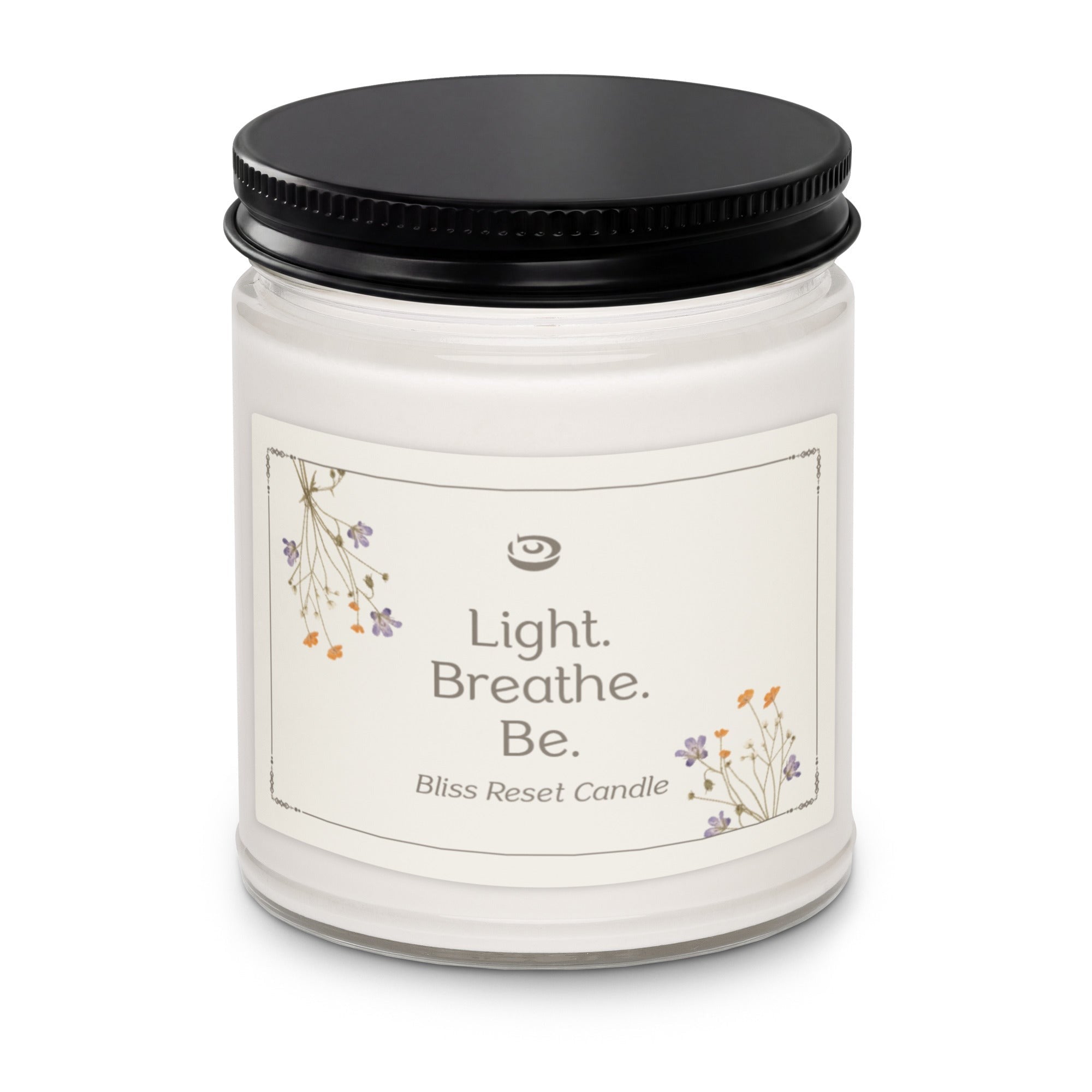 Scented soy candle