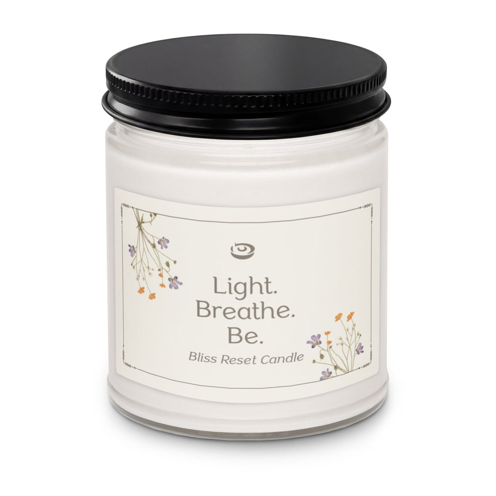 Scented soy candle