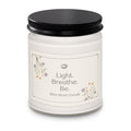 Scented soy candle