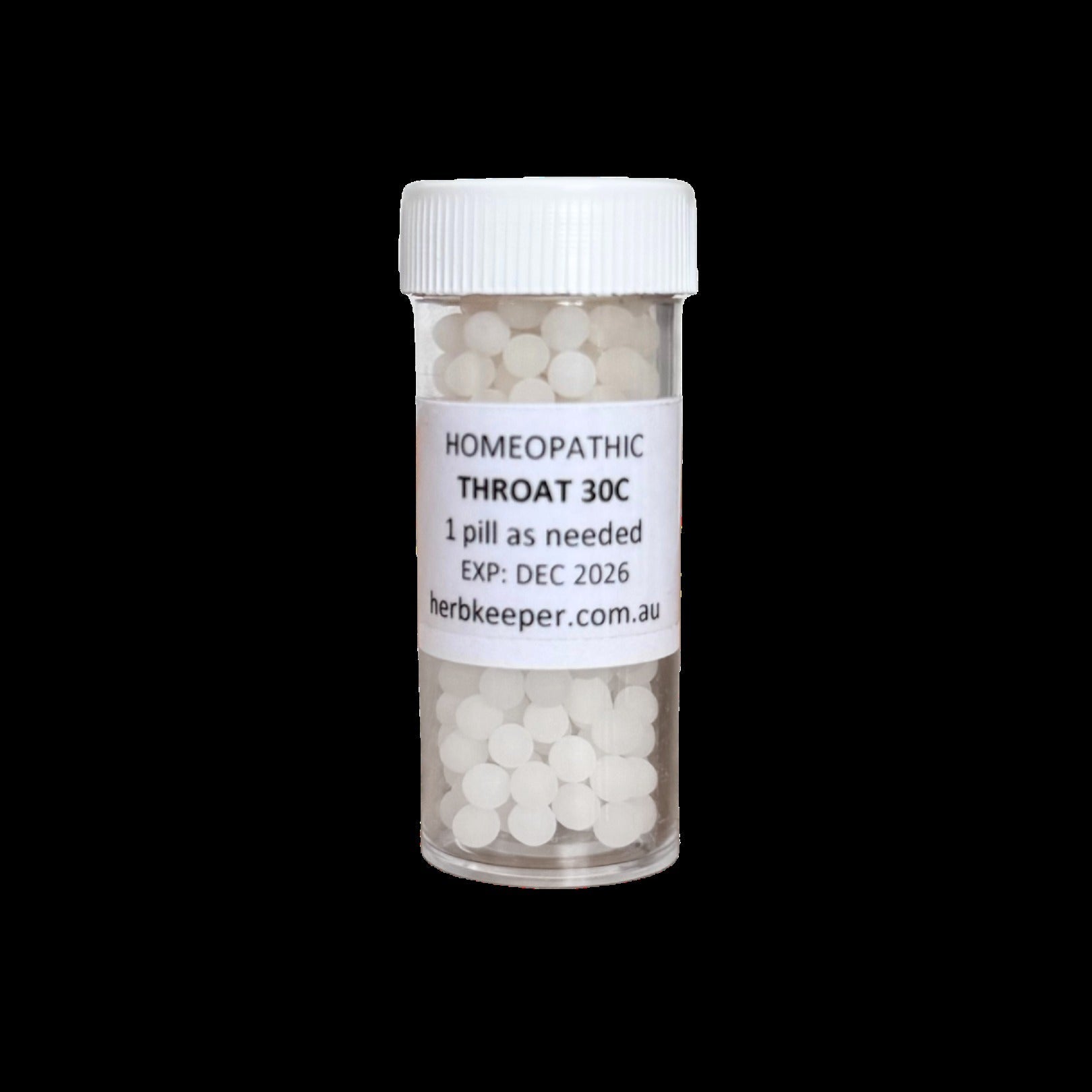 HOMEOPATHIC THROAT 30C PILLS