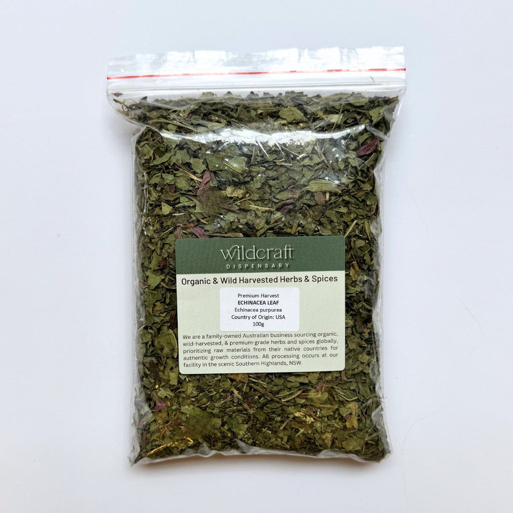 ECHINACEA LEAF ORGANIC 100g Echinacea purpurea