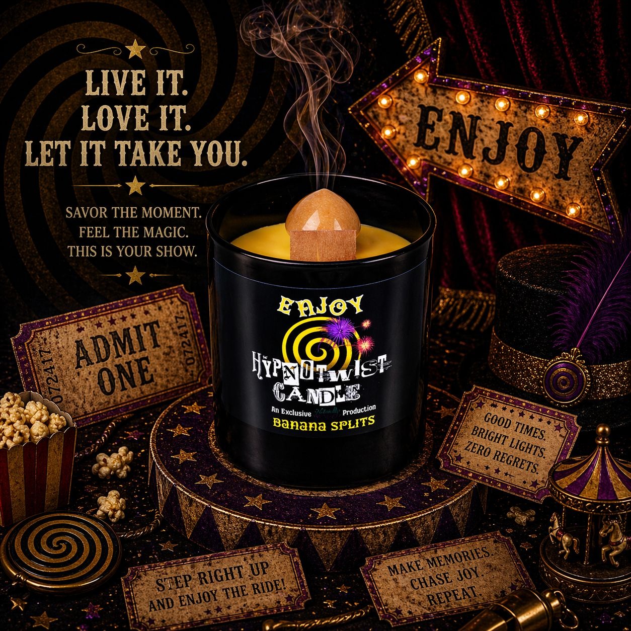 Hypnotwist Enjoy Candle