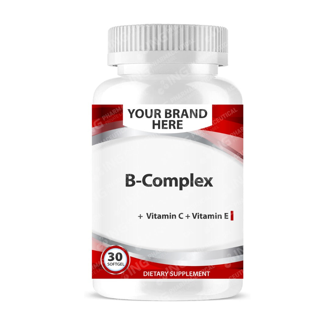 B-Complex + Vitamin C + Vitamin E Softgels White Label | Vitamin B-Complex + Vit C + Vit E Private Label Softgels Manufacturer