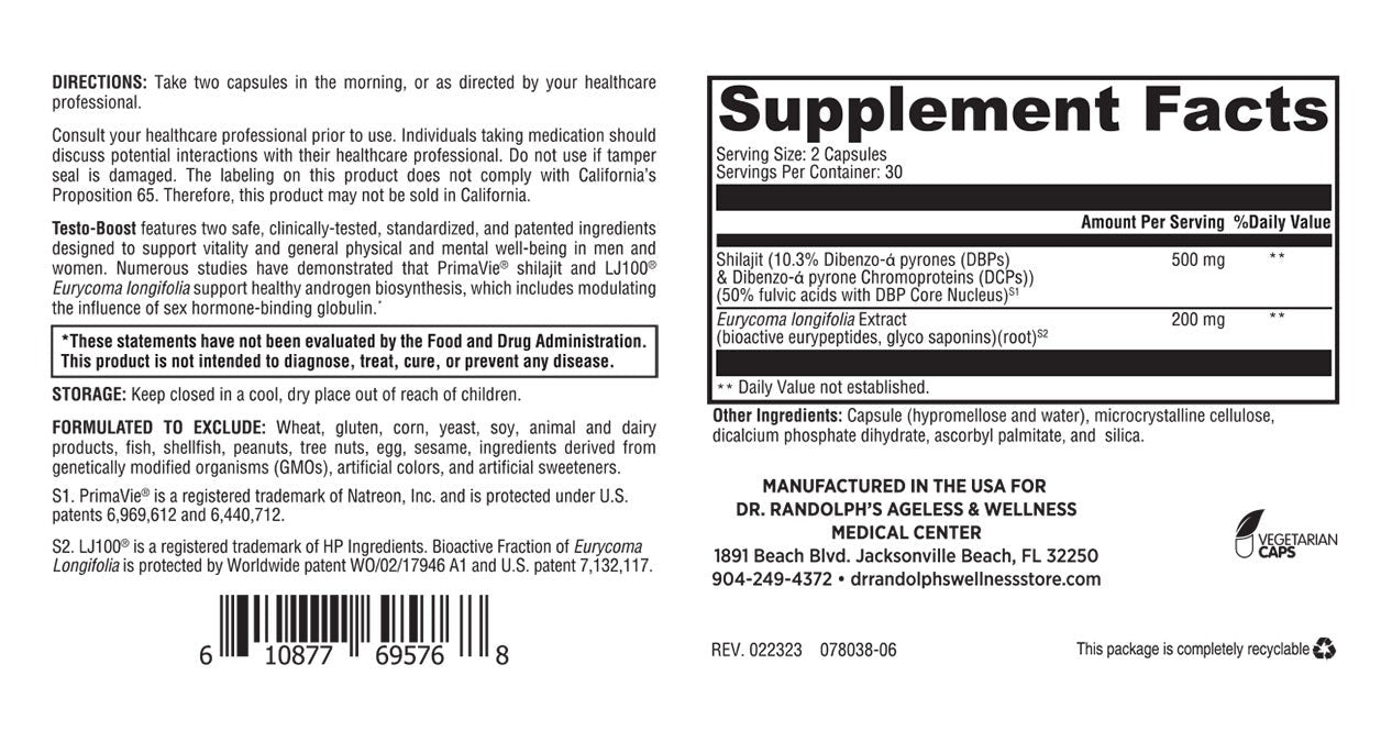 Testo-Boost 60ct
