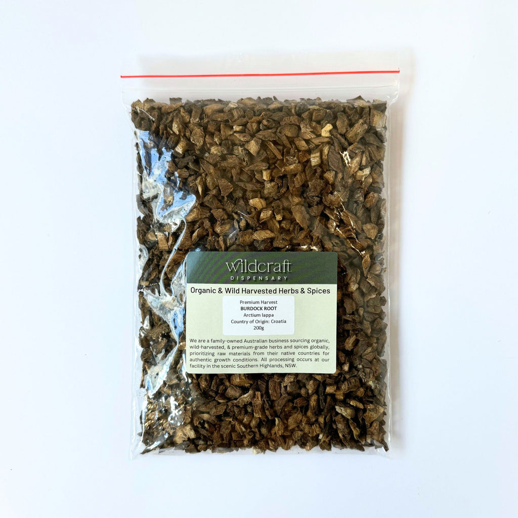 BURDOCK ROOT ORGANIC 200g Arctium lappa