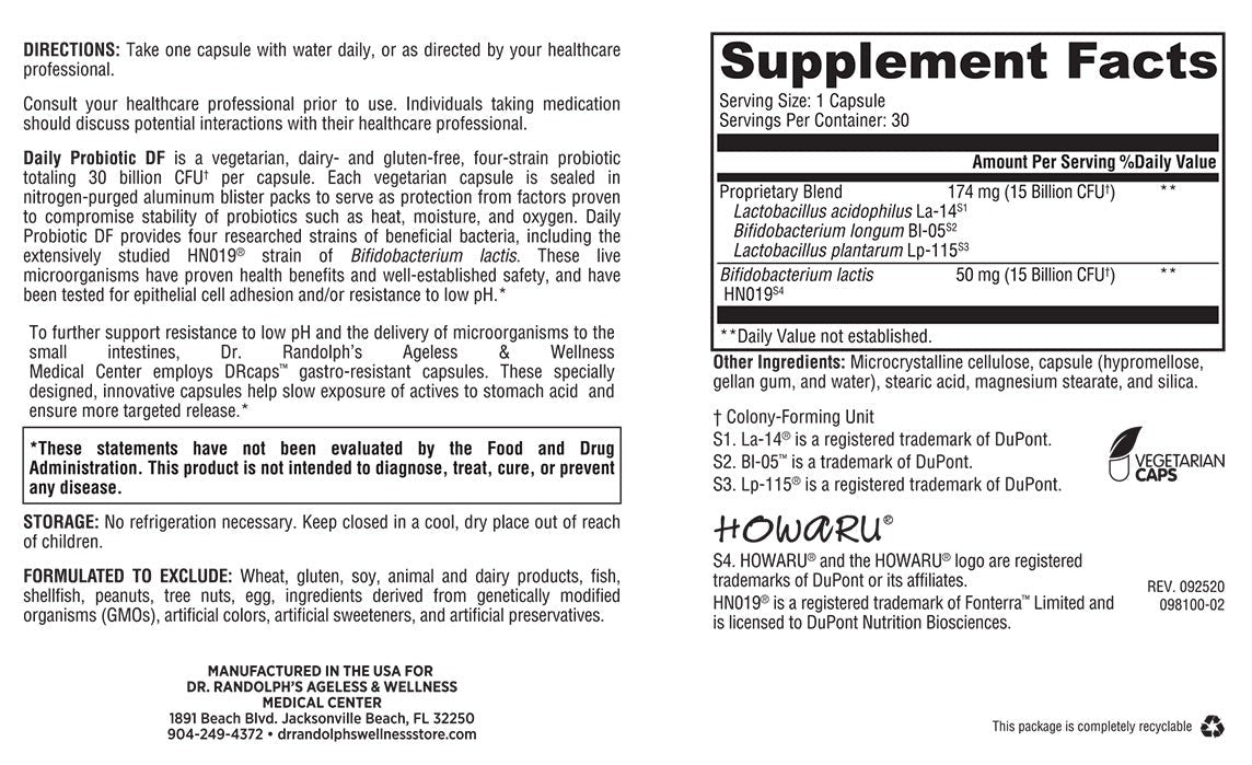Daily Probiotic DF