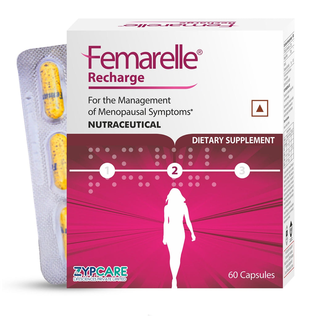 Femarelle® Recharge Menopause Supplements | 50-59+ Women | Menopause Symptoms Support for Hot Flashes, Hormone Balance, Mood Swings | 8 Million+ Customers, Global Brand