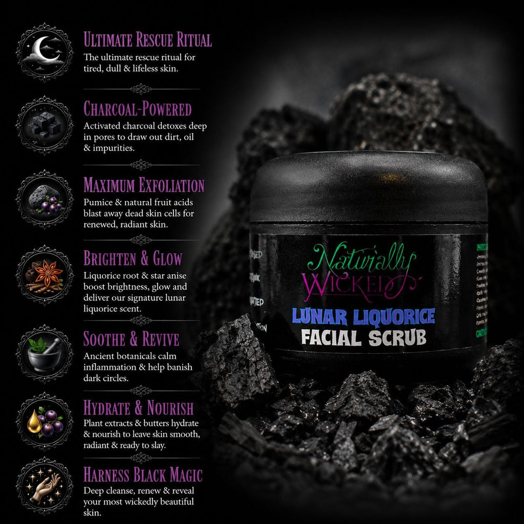Lunar Liquorice Facial Scrub