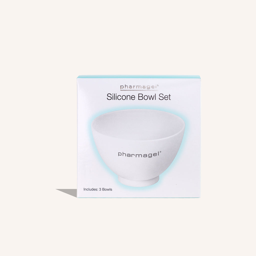 White Silicone Mixing Bowl