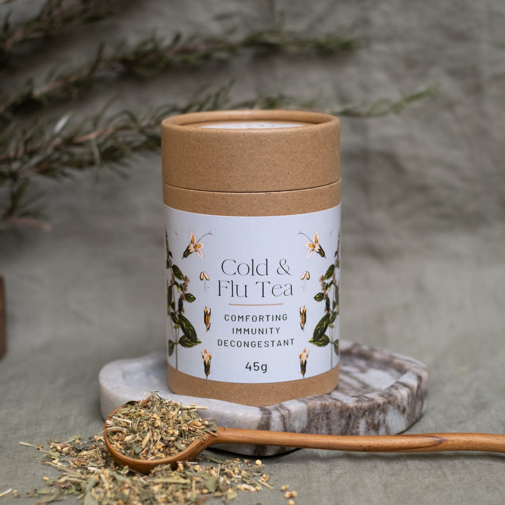 COLD & FLU Yarrow Elderflower & Peppermint
