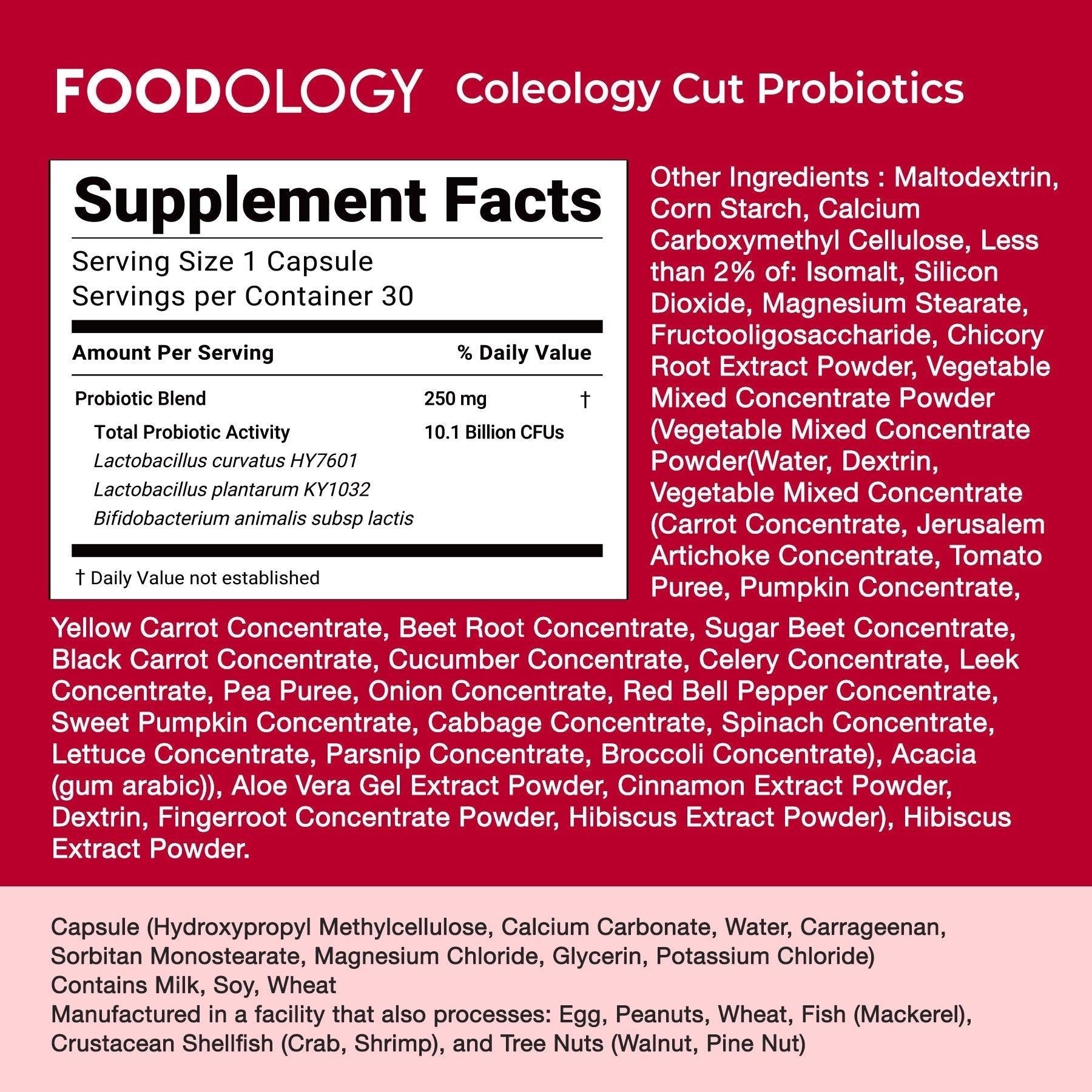 Coleology Diet Probiotics