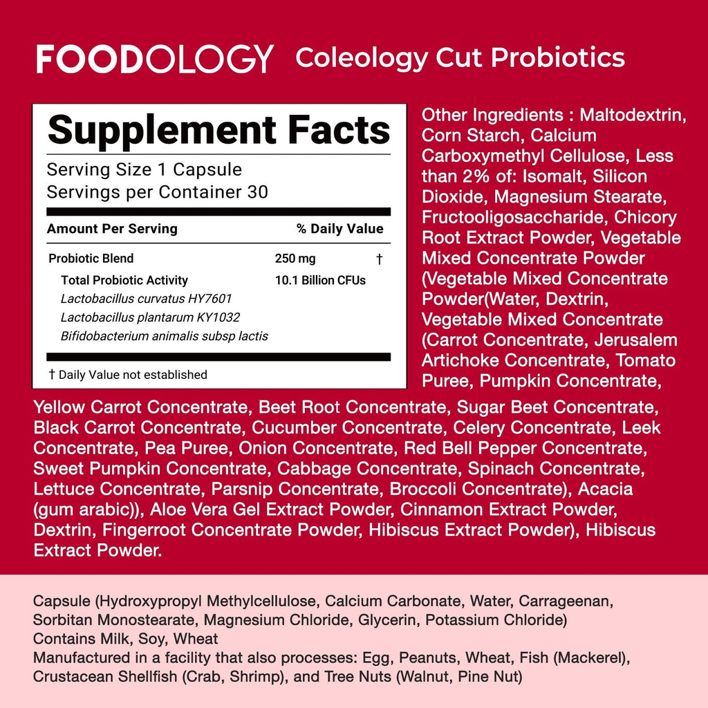 Coleology Diet Probiotics
