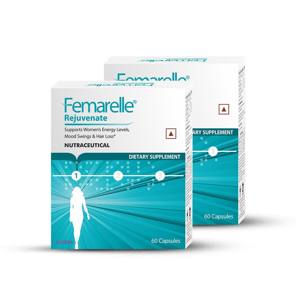 Femarelle® Rejuvenate Perimenopause Supplements | 35-49+ Women | Skin Health, Hair Loss, Energy, Mood Swings | 8 Million+ Customers, Global Brand