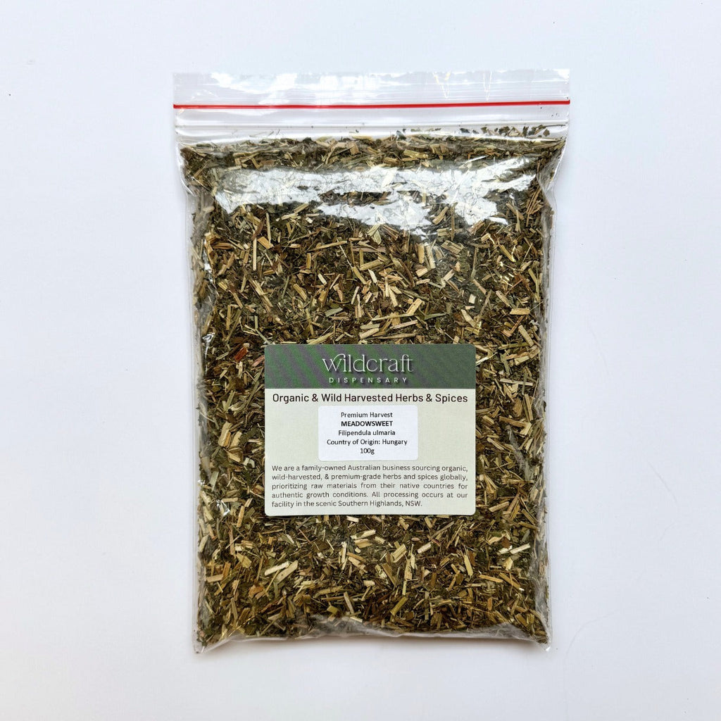 MEADOWSWEET HERB PREMIUM HARVEST 100g Filipendula ulmaria