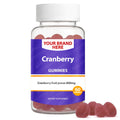 Cranberry Gummies Private Label (PECTIN) | Cranberry fruit extract 800mg | Private Label Gummy Manufacturer | LOW MOQ FORMULA