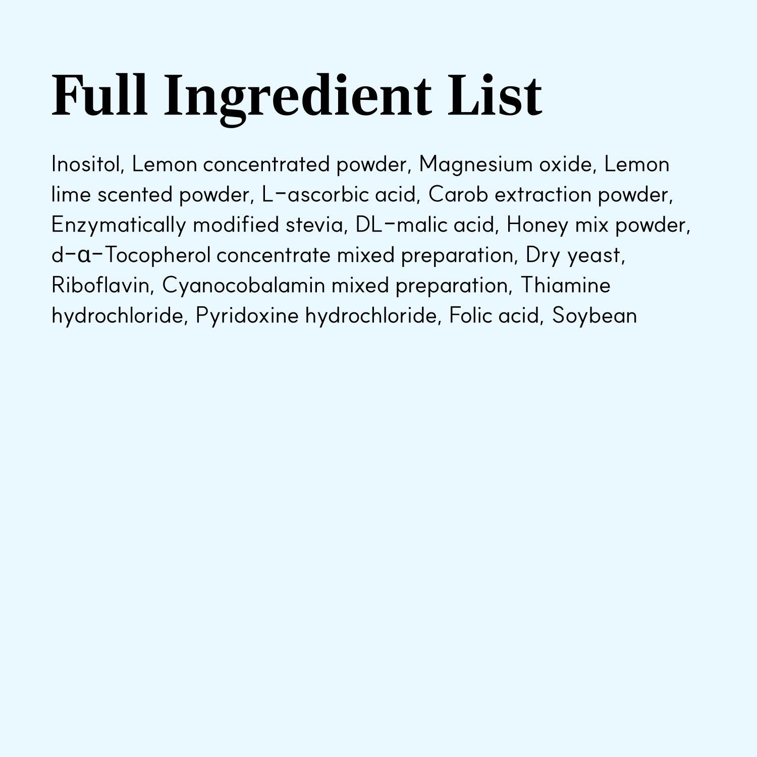 Inositol for Women