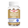 Lion's Mane Mushroom Gummies Private Label (PECTIN) | Lion's Mane Nootropic | Private Label Gummy Manufacturer