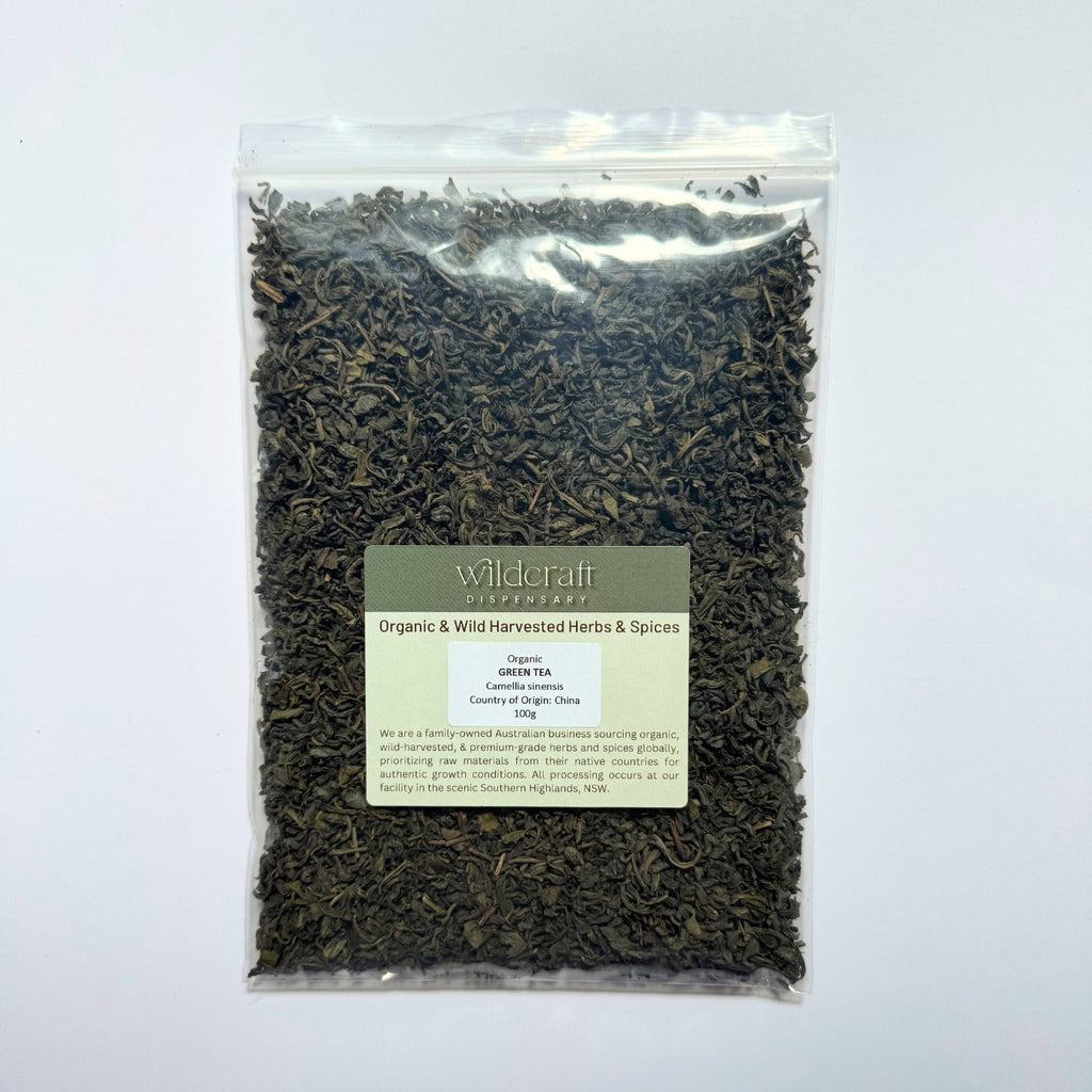 GREEN TEA ORGANIC 100g Camellia sinensis